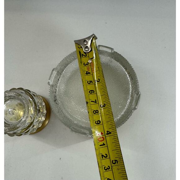 Vintage Vanity Jars Set of 2 1980s/90s - Picture 5 of 6